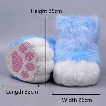 Outdoor-Fursuit-Feetpaw-Shoes-Colorful-Furry-Paw-Footwear_1