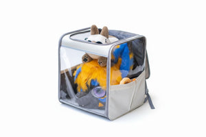 Clear View Fursuit Head Travel Backpack for Professional Display and Protection