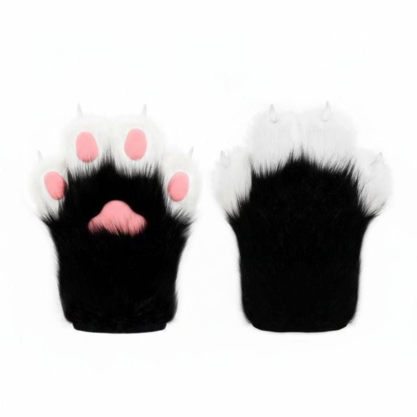 Custom Kemono Toony Canine Fursuit Partial with Follow Me Eyes and Puffy Paws