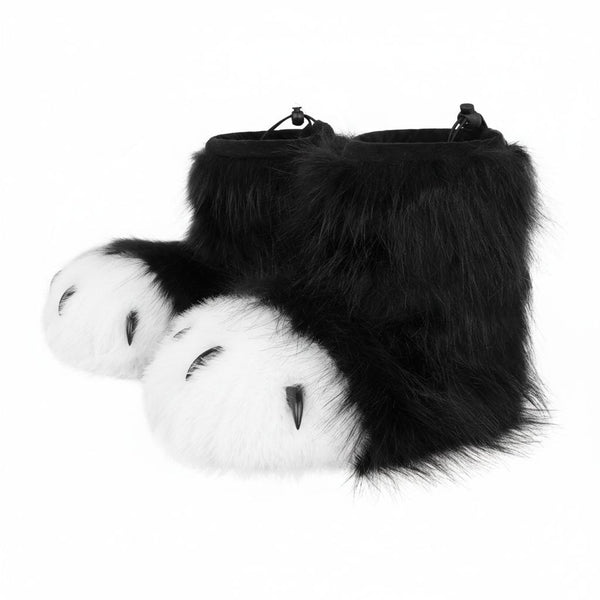 Custom Kemono Toony Canine Fursuit Partial with Follow Me Eyes and Puffy Paws