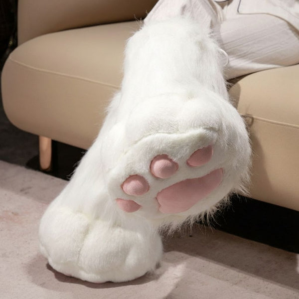 FurMakers Plush Character Feet Paws for Costume Performance and Convention Wear