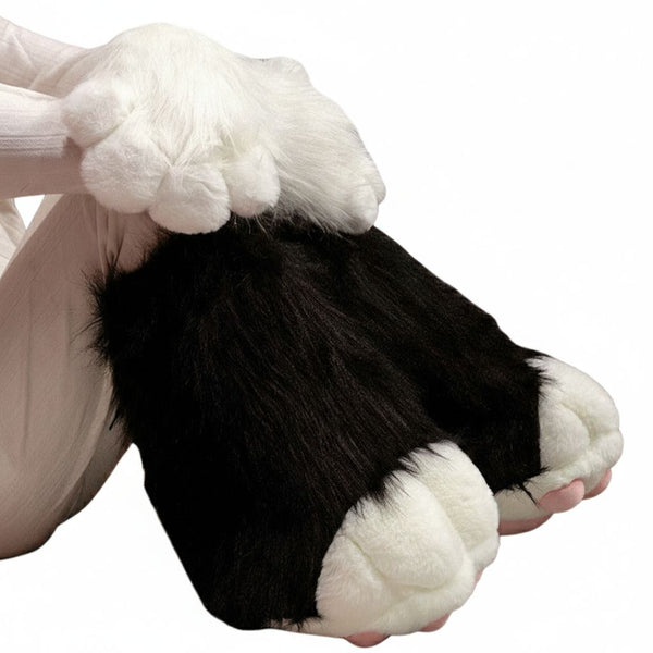 FurMakers Plush Character Feet Paws for Costume Performance and Convention Wear
