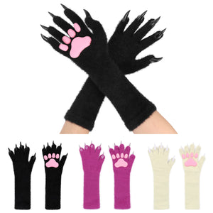 Furry-Paw-Gloves-for-Fursuit-or-Cosplay-Handpaws-with-Optional-Claws-and-Paw-Pads_1