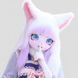 Pastel Animal Series Kigurumi Style Fursuit Head with Breathable Mesh
