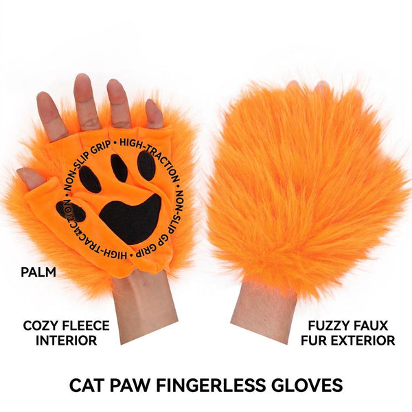 Plush-Cat-Paw-Half-Finger-Cosplay-Gloves_19