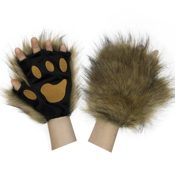 Plush-Cat-Paw-Half-Finger-Cosplay-Gloves_28