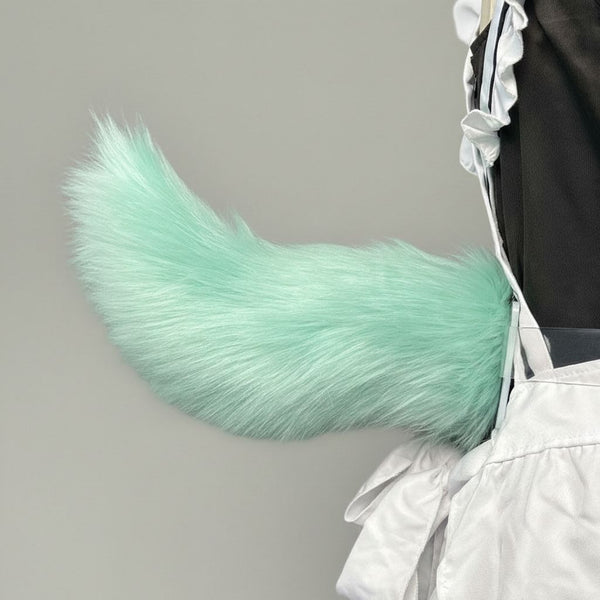 Premium Faux Fur Character Tail with Natural Movement for Fursuits and Cosplay