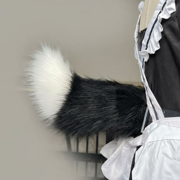 Premium Faux Fur Character Tail with Natural Movement for Fursuits and Cosplay