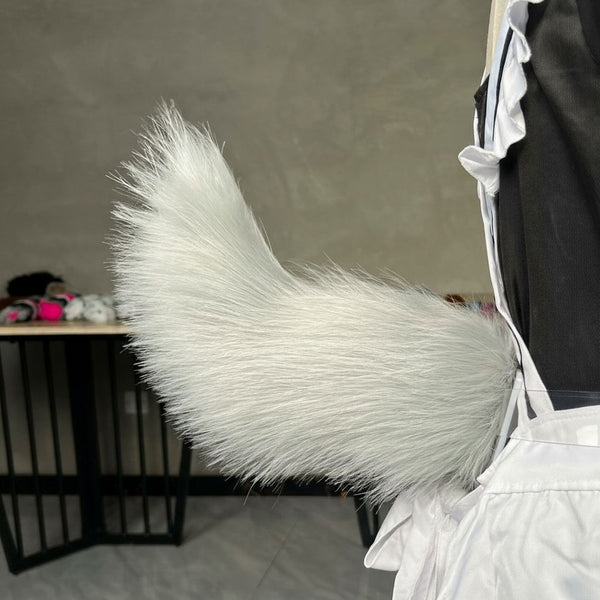 Premium Faux Fur Character Tail with Natural Movement for Fursuits and Cosplay