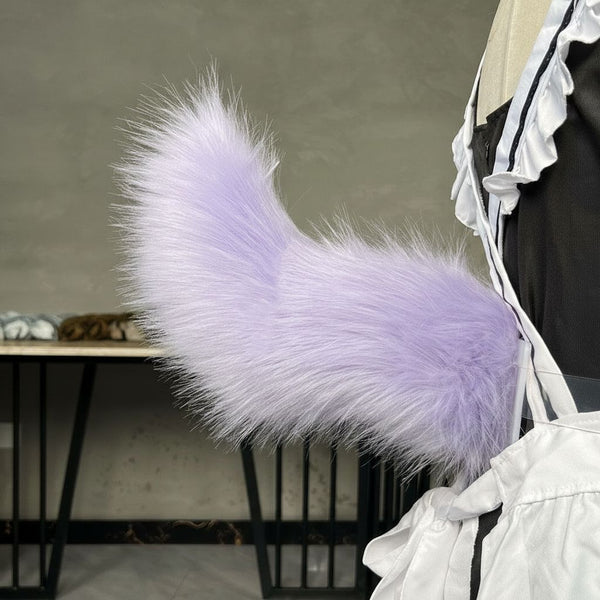 Premium Faux Fur Character Tail with Natural Movement for Fursuits and Cosplay