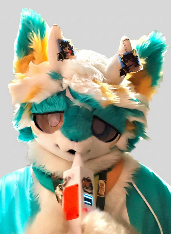 Professional High Velocity Portable Cooling Fan for Fursuit Performance