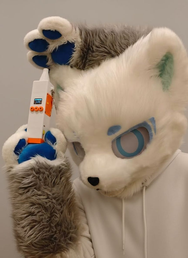 Professional High Velocity Portable Cooling Fan for Fursuit Performance