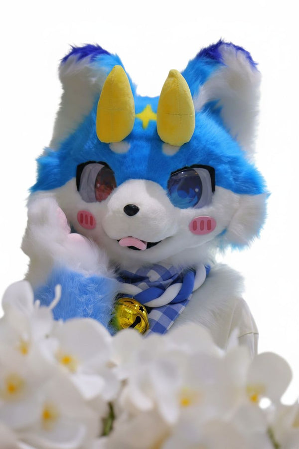 Professional High Ventilation 3D Printed Fursuit Head Base for Custom Character Creation