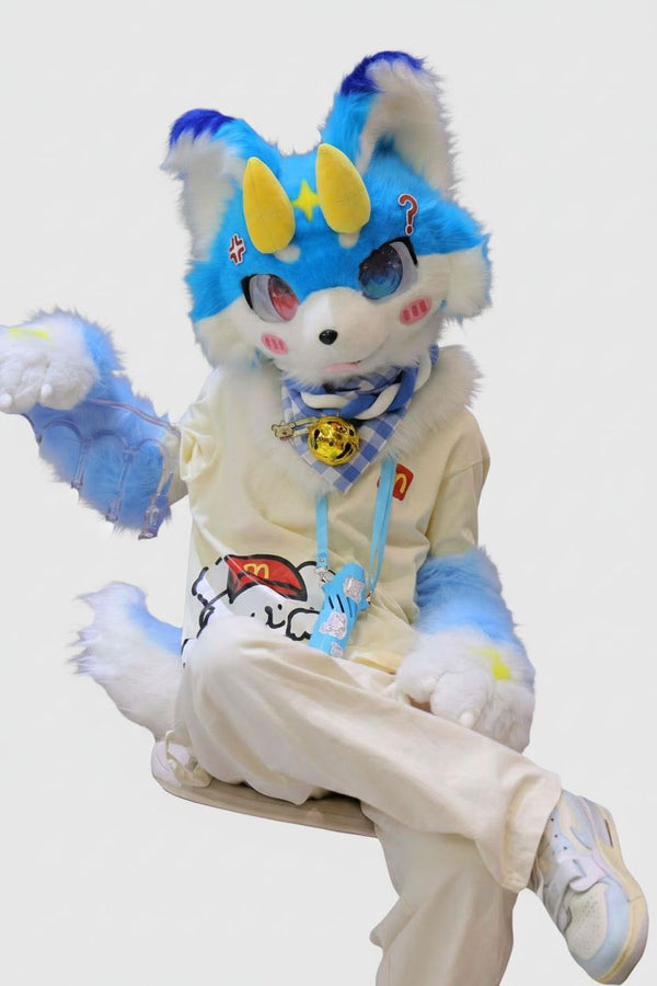 Professional High Ventilation 3D Printed Fursuit Head Base for Custom Character Creation