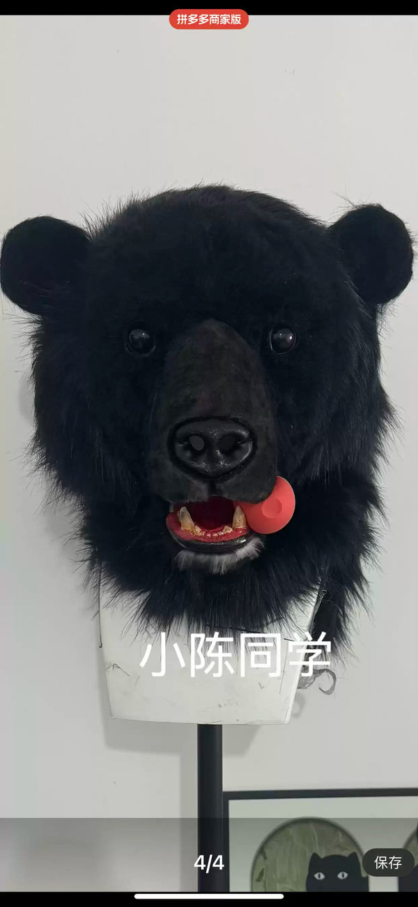 Realistic-Brown-Bear-Fursuit-Head-Base-with-Moving-Jaw_6